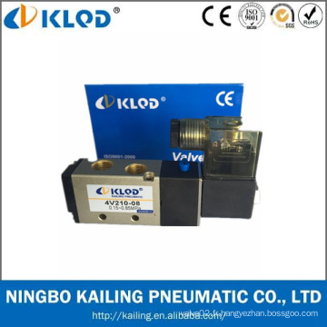 Ningbo KLQD Brand Hot Sale Air pneumatique de haute qualité 4V210-08 Valve solénoïde